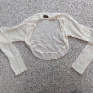 Mohair wool bolero